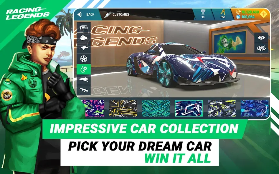 Racing Legends Funzy (Расинг Легендс Фанзи) [МОД Mega Pack] APK Android Screenshot 4