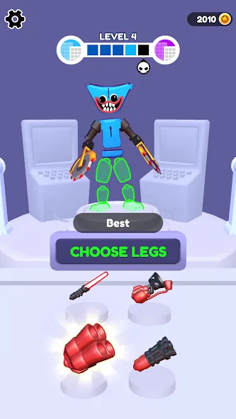 Ragdoll Weapon Master (Рагдолл Мастер Оружия) [МОД Меню] APK Android Screenshot 4