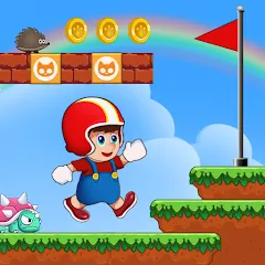 Super Mano : Adventure Jump (упер кэт ган) [МОД Меню] APK Android