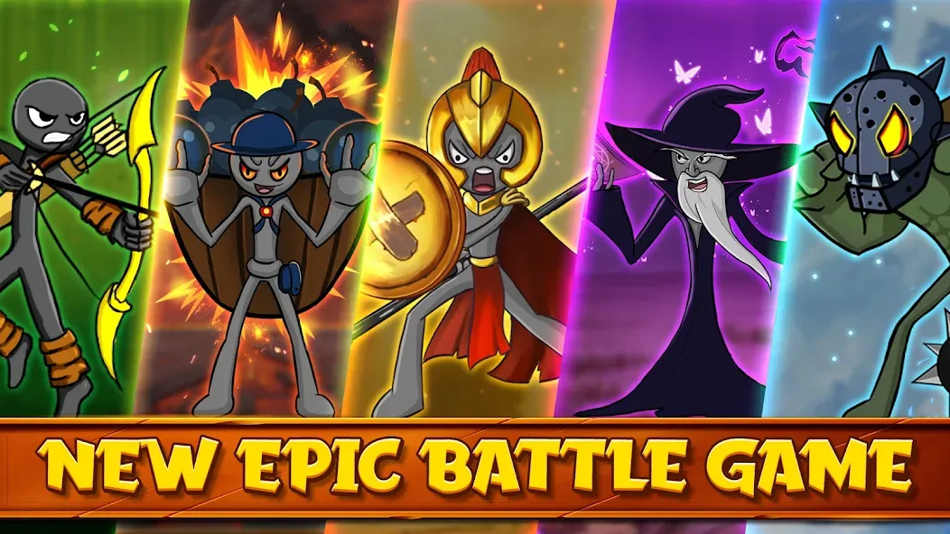 Stick Battle : War of Stick (Стикман вар) [МОД Premium] APK Android Screenshot 5