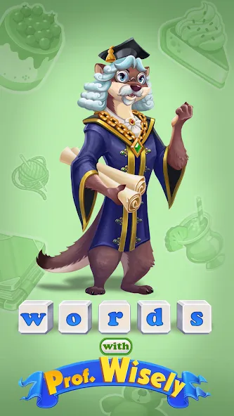 Words with Prof. Wisely [МОД Все открыто] APK Android Screenshot 1