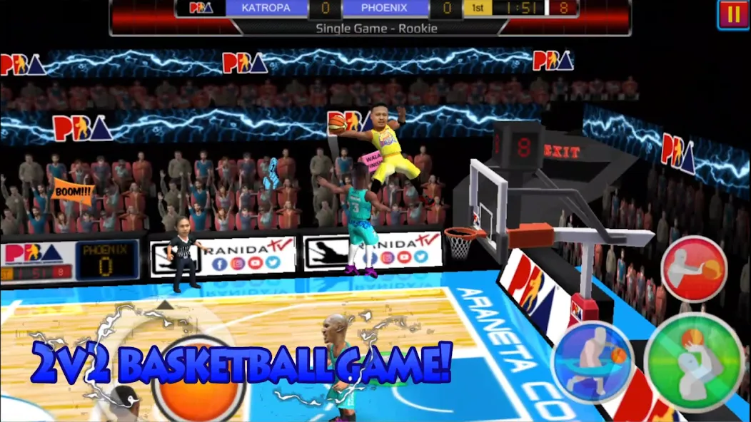 Basketball Slam! (Баскетбол Слэм) [МОД Много денег] APK Android Screenshot 1