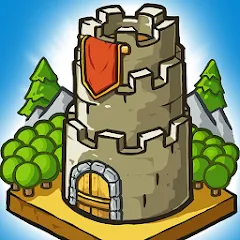 Grow Castle - Tower Defense (Гроу Касл) [МОД Бесконечные монеты] APK Android