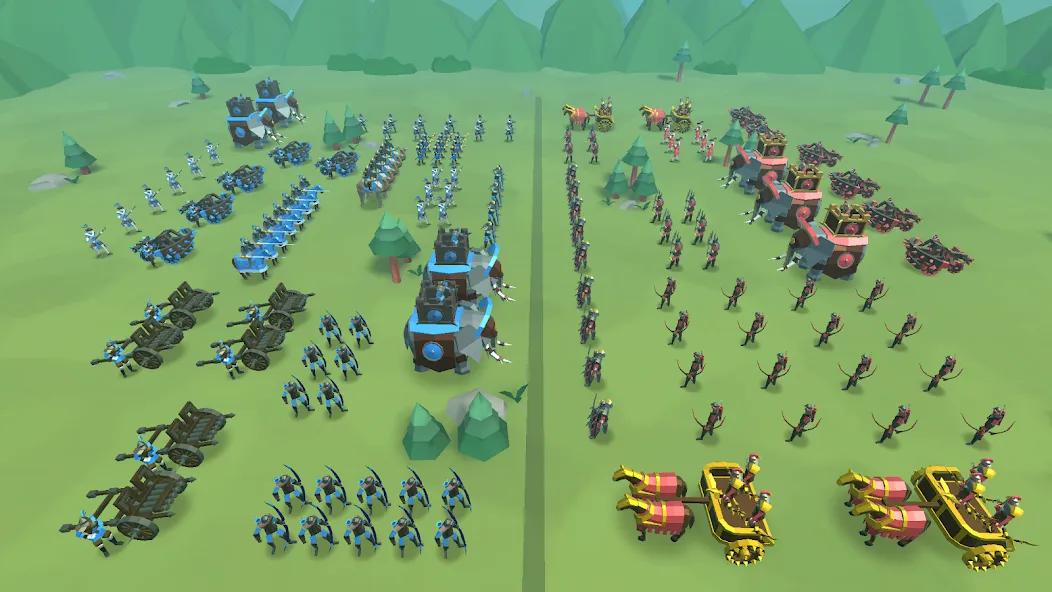 Epic Battle Simulator 2 (Эпический Боевой Симулятор 2) [МОД Меню] APK Android Screenshot 2