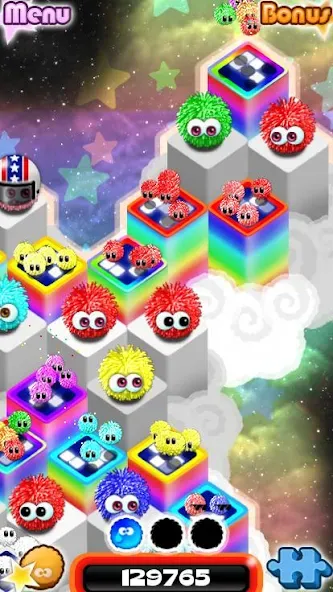 Chuzzle 2 (Чаззл 2) [МОД Бесконечные монеты] APK Android Screenshot 2