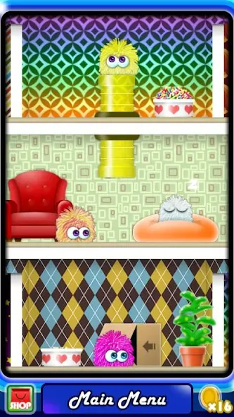 Chuzzle 2 (Чаззл 2) [МОД Бесконечные монеты] APK Android Screenshot 3