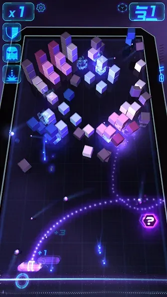 Micro Breaker (Микро Брейкер) [МОД Бесконечные монеты] APK Android Screenshot 3