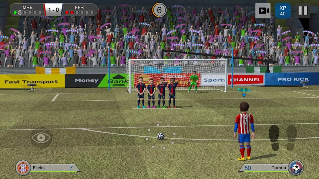 Pro Kick Soccer (Про Кик Сокер) [МОД Mega Pack] APK Android Screenshot 2
