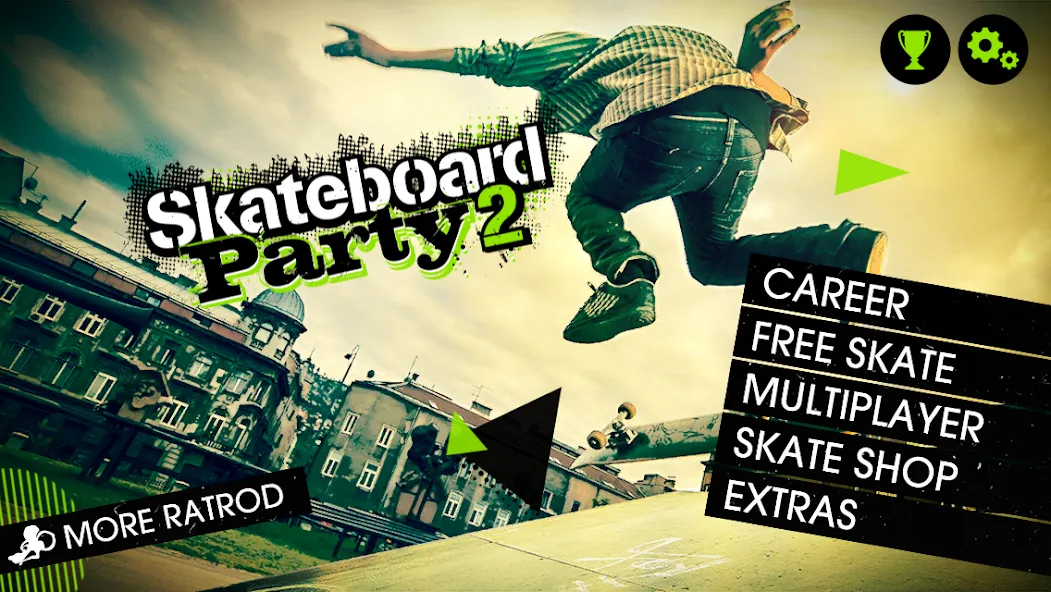 Skateboard Party 2 (Скейтборд вечеринка 2) [МОД Меню] APK Android Screenshot 2