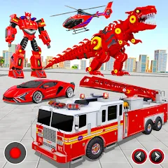 Fire Truck Robot Car Game [МОД Меню] APK Android