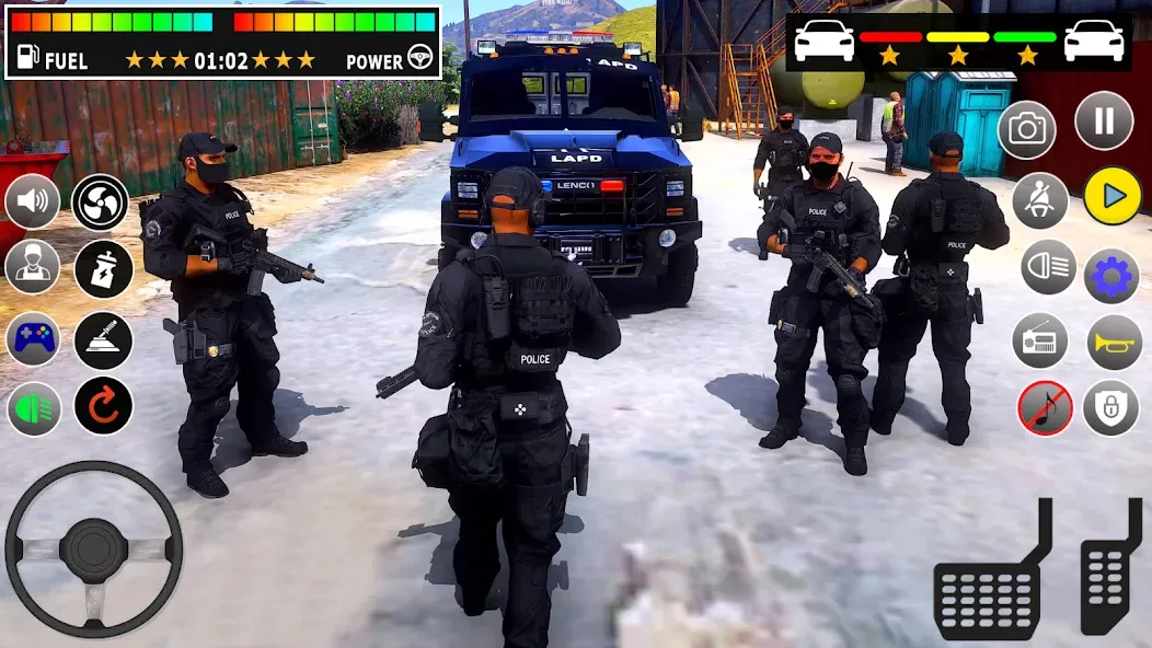 Police Games Simulator: PGS 3d [МОД Все открыто] APK Android Screenshot 1