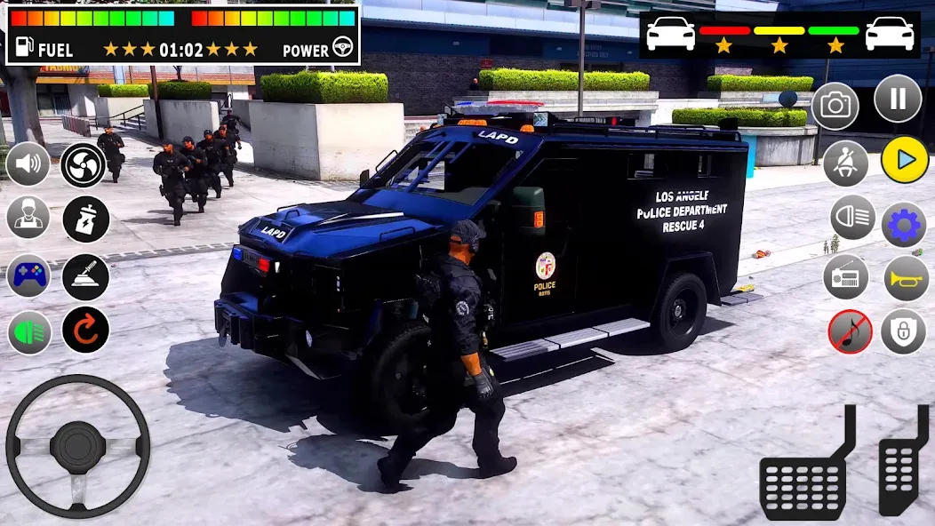 Police Games Simulator: PGS 3d [МОД Все открыто] APK Android Screenshot 4