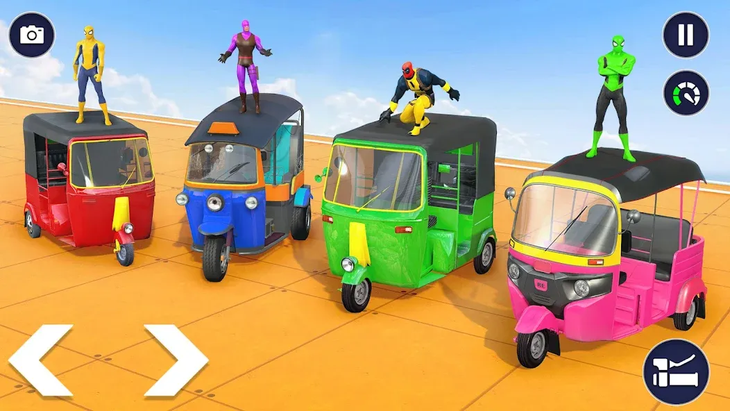 Tuk Tuk Auto Rickshaw Games 3D (Тук Тук Автомобильные рикши игры 3D) [МОД Unlocked] APK Android Screenshot 1