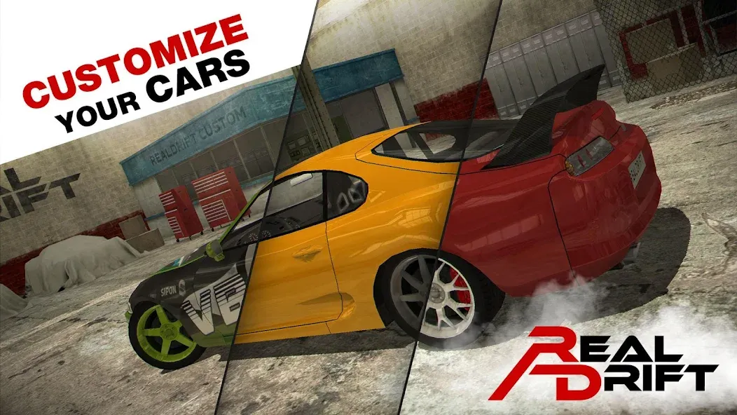 Real Drift Car Racing Lite (Реал дрифт кар рейсинг лайт) [МОД Mega Pack] APK Android Screenshot 3