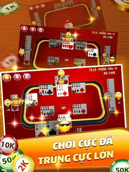 Phỏm - Phom [МОД Все открыто] APK Android Screenshot 5