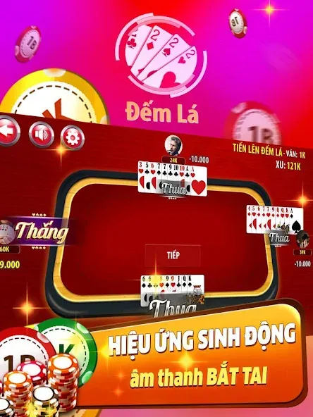 Tiến Lên Đếm Lá - Tien Len [МОД Все открыто] APK Android Screenshot 4