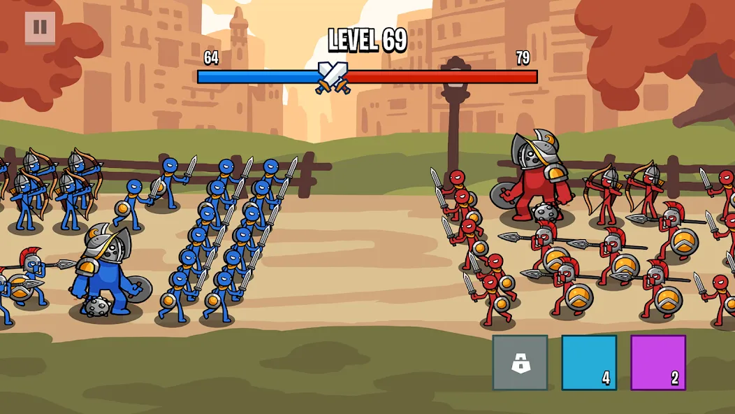Stick Battle: War of Legions (Стик битва) [МОД Все открыто] APK Android Screenshot 2