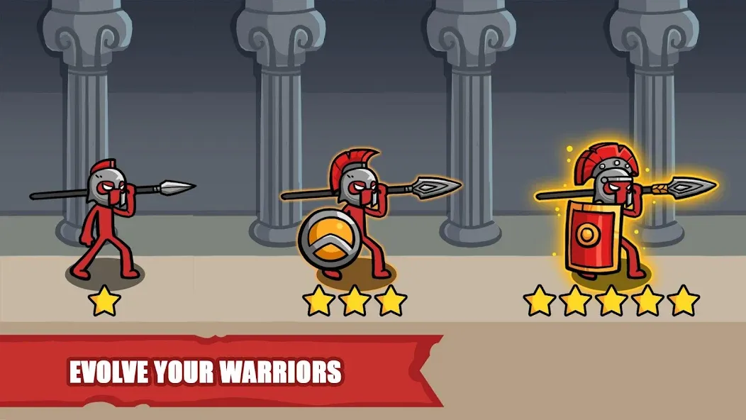 Stick Battle: War of Legions (Стик битва) [МОД Все открыто] APK Android Screenshot 3
