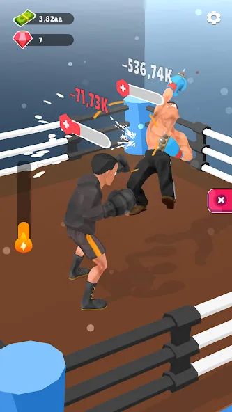 Tap Punch - 3D Boxing (Тап Панч) [МОД Unlocked] APK Android Screenshot 4