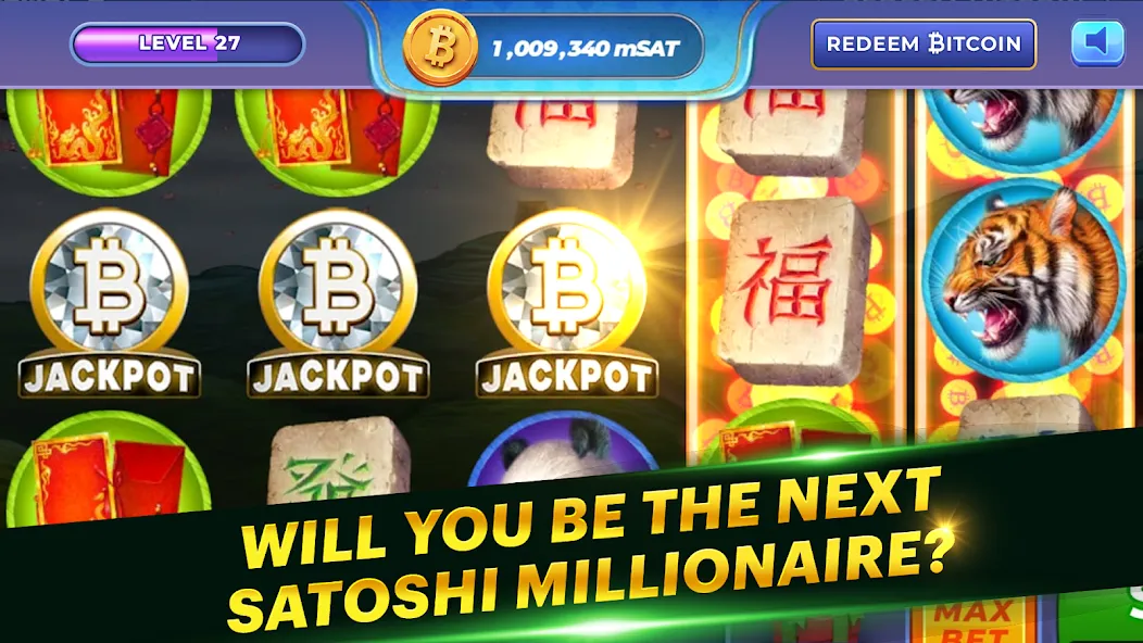 Satoshi Millions. Win Bitcoin [МОД Меню] APK Android Screenshot 1