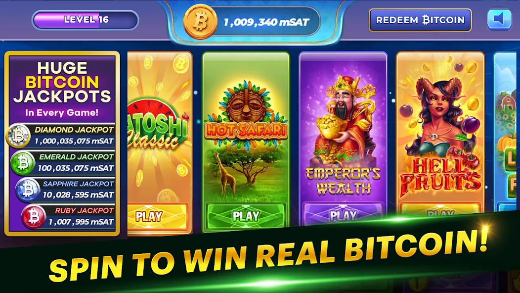 Satoshi Millions. Win Bitcoin [МОД Меню] APK Android Screenshot 2