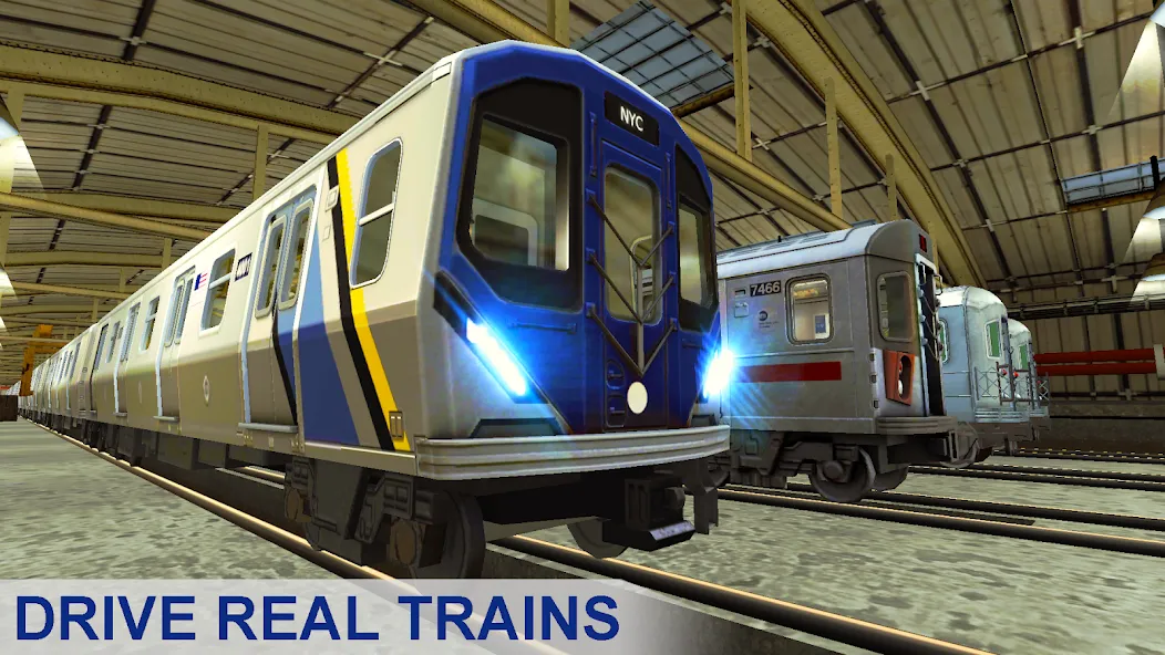 Subway Train Simulator [МОД Mega Pack] APK Android Screenshot 1