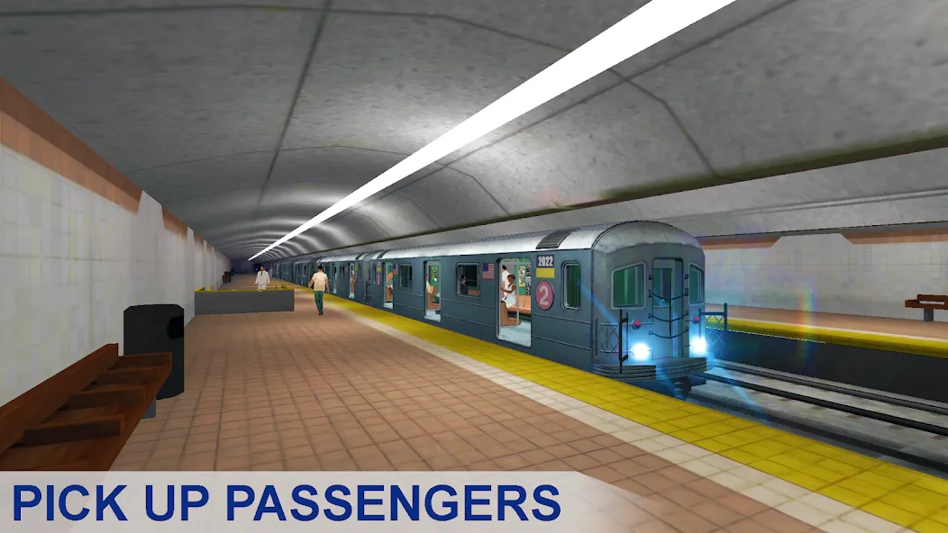 Subway Train Simulator [МОД Mega Pack] APK Android Screenshot 2