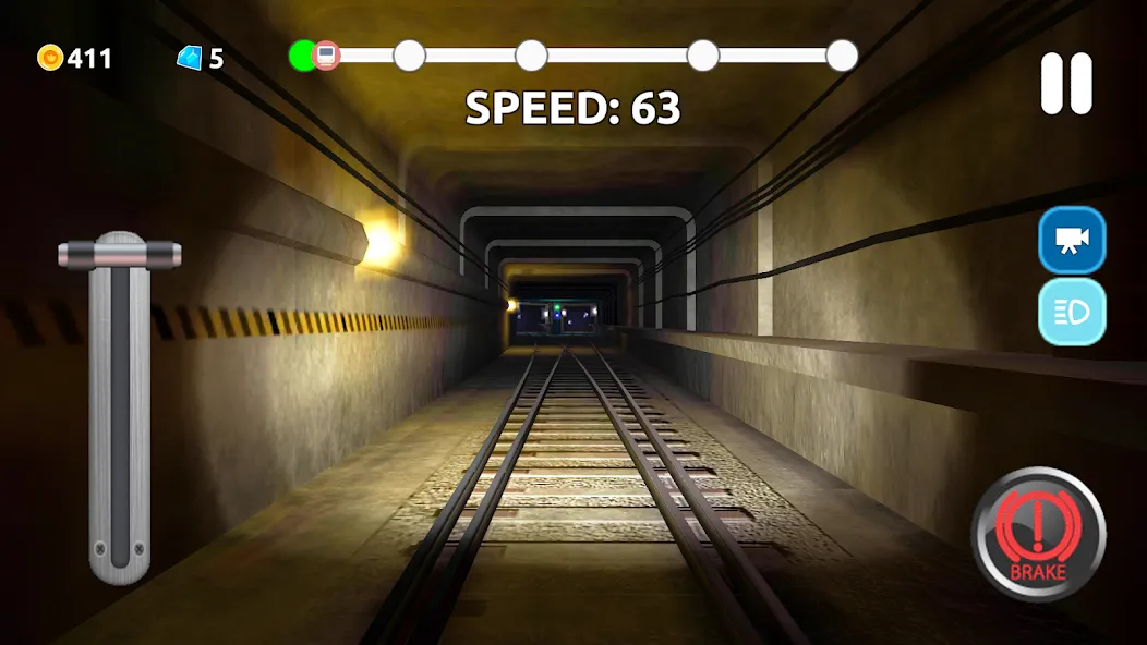 Subway Train Simulator [МОД Mega Pack] APK Android Screenshot 5