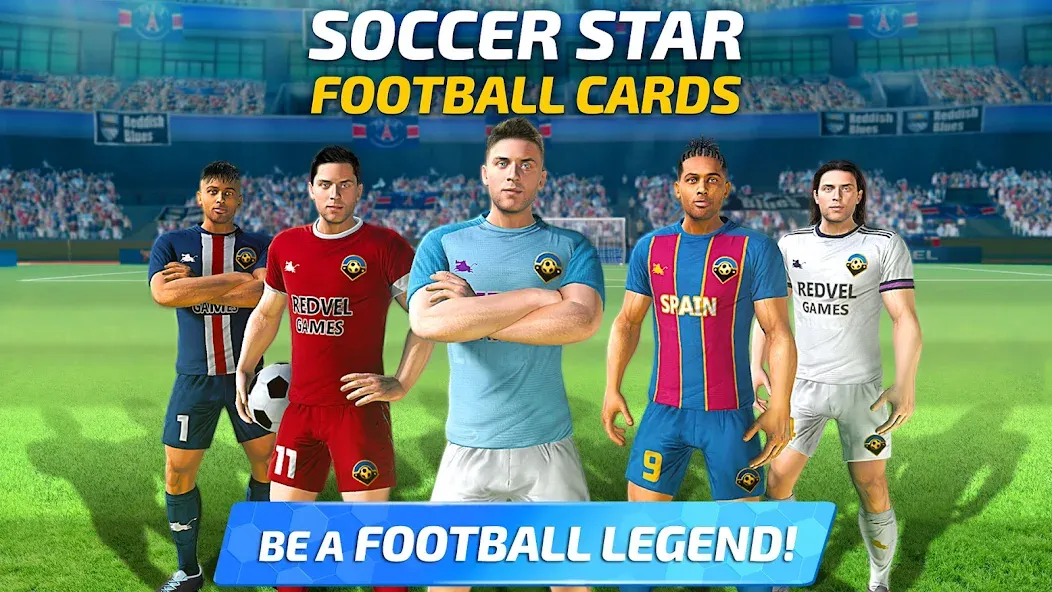 Soccer Star 24 Super Football (оккер Стар 23 Супер Футбол) [МОД Бесконечные монеты] APK Android Screenshot 4