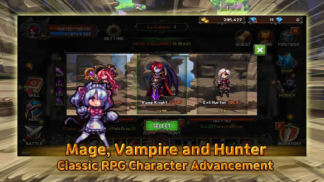 Bless & Magic: Idle RPG game [МОД Premium] APK Android Screenshot 2