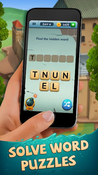 Word Fables - Prison Break [МОД Mega Pack] APK Android Screenshot 2