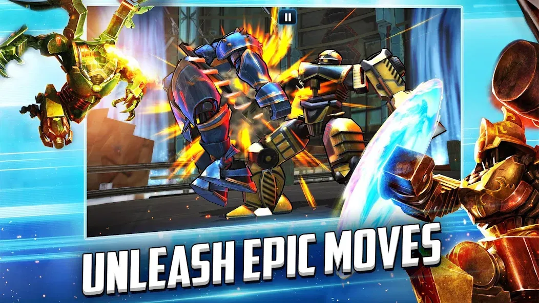 Ultimate Robot Fighting (Ультимейт Робот Файтинг) [МОД Много денег] APK Android Screenshot 2