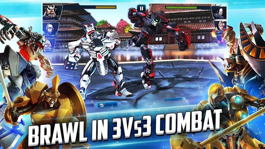 Ultimate Robot Fighting (Ультимейт Робот Файтинг) [МОД Много денег] APK Android Screenshot 3