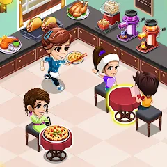 Cooking Restaurant Kitchen (Кукинг Ресторан Китчен) [МОД Много денег] APK Android