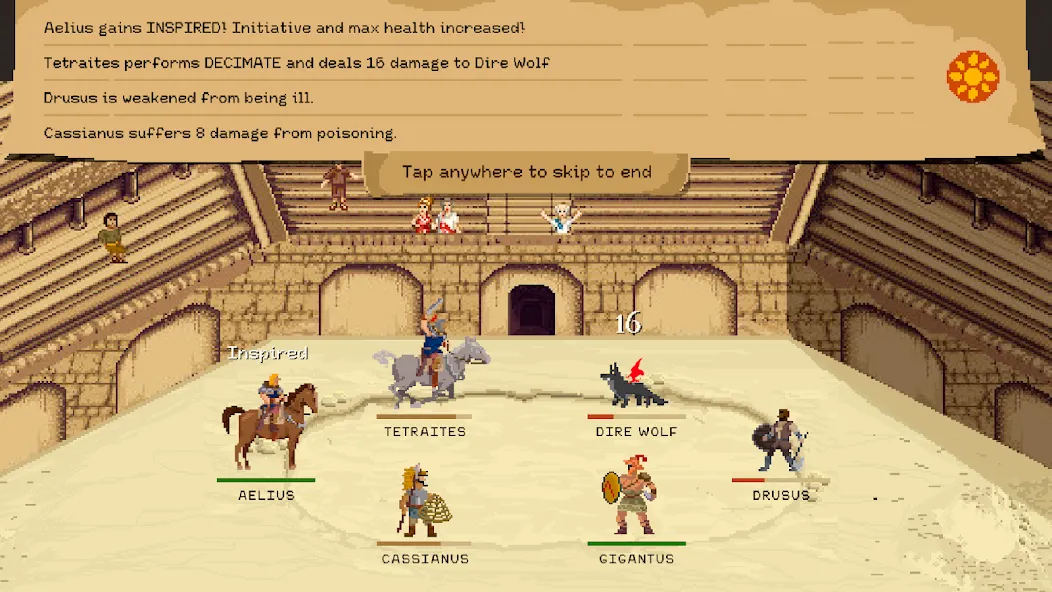 Gladiator manager (Гладиатор менеджер) [МОД Premium] APK Android Screenshot 4