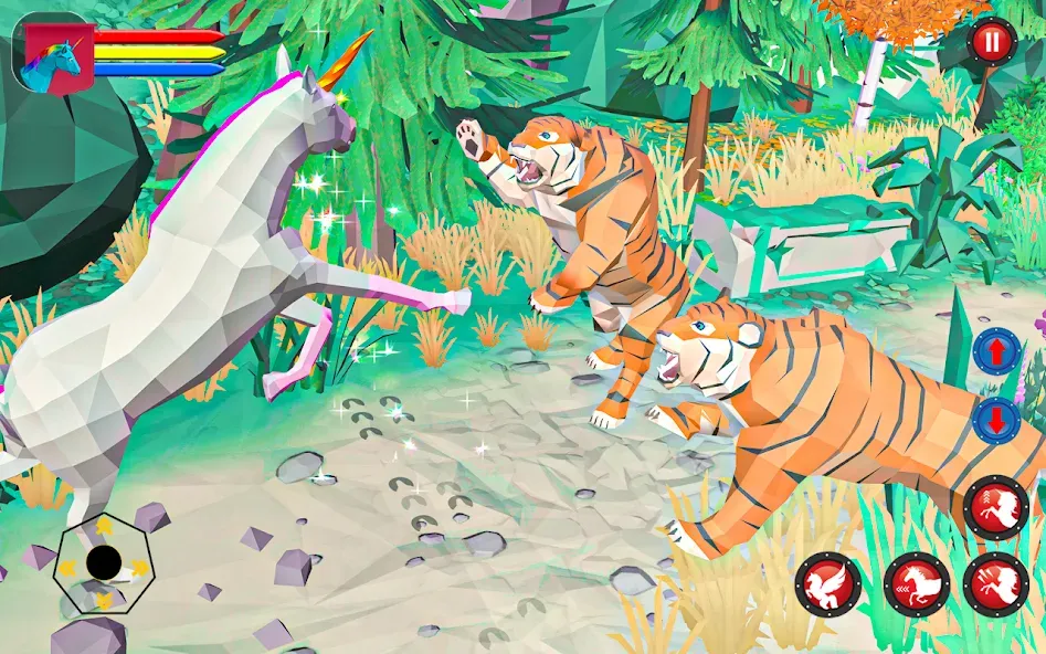 Flying Unicorn Pegasus Games [МОД Меню] APK Android Screenshot 3