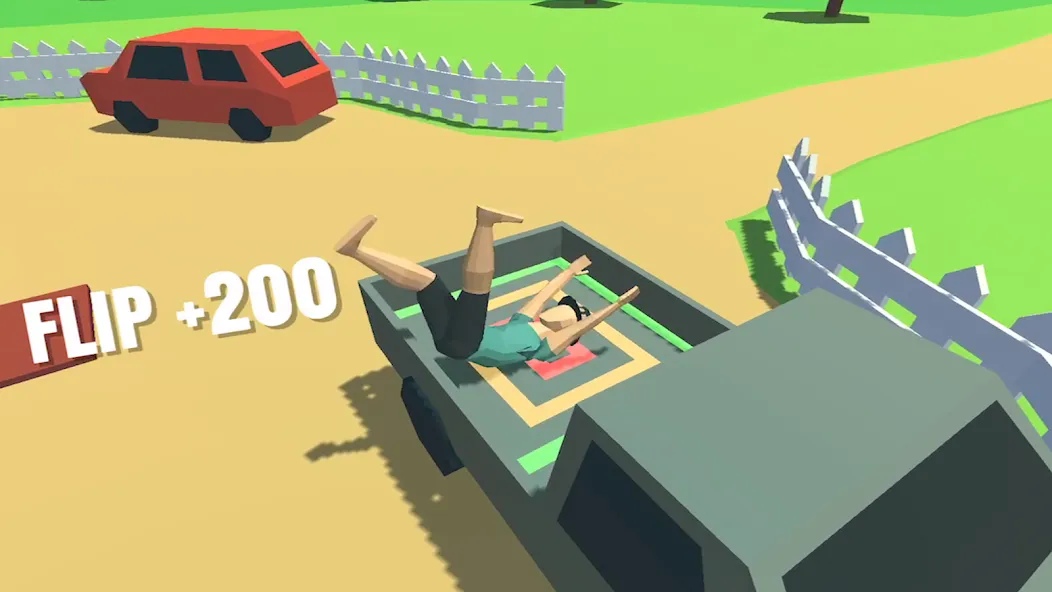 Flip Trickster - Parkour Simul (Флип Трикстер) [МОД Unlocked] APK Android Screenshot 3