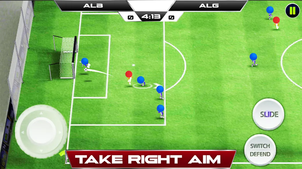 Stickman Soccer Football Game [МОД Premium] APK Android Screenshot 3