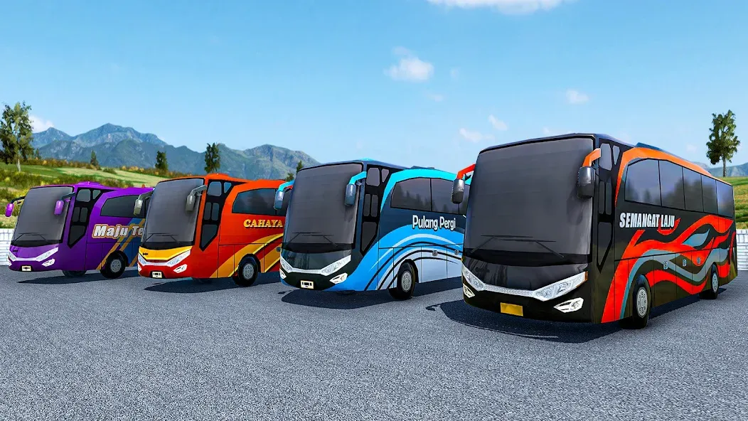 Highway Bus Simulator Bus Game [МОД Unlocked] APK Android Screenshot 3