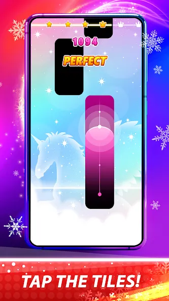 Magic Pink Tiles: Piano Game (Магические розовые плитки) [МОД Mega Pack] APK Android Screenshot 1