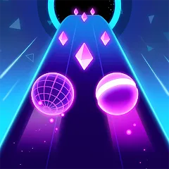 Rolling Twins: Music Ball Rush (Роллинг Твинс) [МОД Бесконечные монеты] APK Android