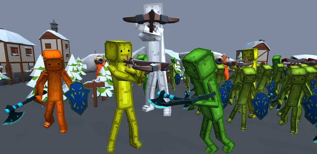 Grimace monster playground (Батл Плейграунд Монстерс) [МОД Premium] APK Android Screenshot 5