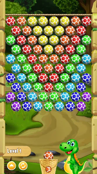 Shoot Dinosaur Eggs [МОД Много денег] APK Android Screenshot 1