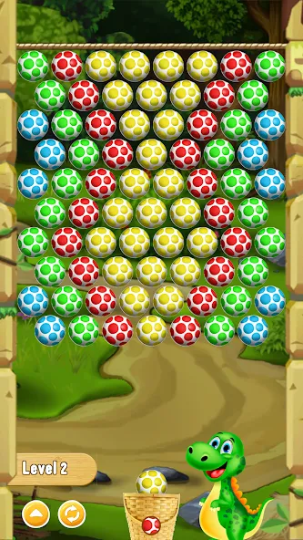 Shoot Dinosaur Eggs [МОД Много денег] APK Android Screenshot 2