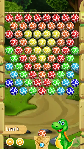 Shoot Dinosaur Eggs [МОД Много денег] APK Android Screenshot 4