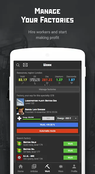 Rival Regions: world strategy (Ривал Регионс) [МОД Много денег] APK Android Screenshot 5