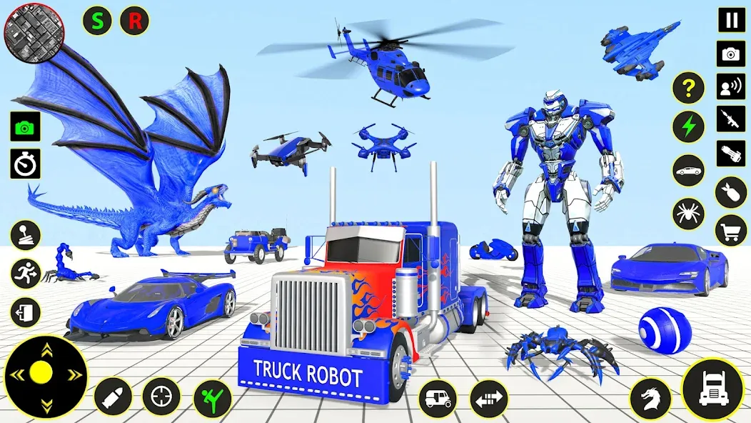 Truck Game - Car Robot Games [МОД Меню] APK Android Screenshot 1