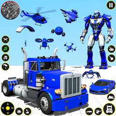Truck Game - Car Robot Games [МОД Меню] APK Android