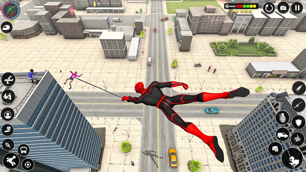 Spider Rope Games - Crime Hero [МОД Бесконечные монеты] APK Android Screenshot 4