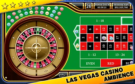 Roulette - Casino Style! (Рулетка) [МОД Бесконечные монеты] APK Android Screenshot 1